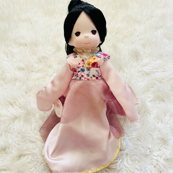 DISNEY Classic Mulan PRECIOUS MOMENTS DOLL 12" Pink Gown Exclusive VERY RARE! - Picture 1 of 5